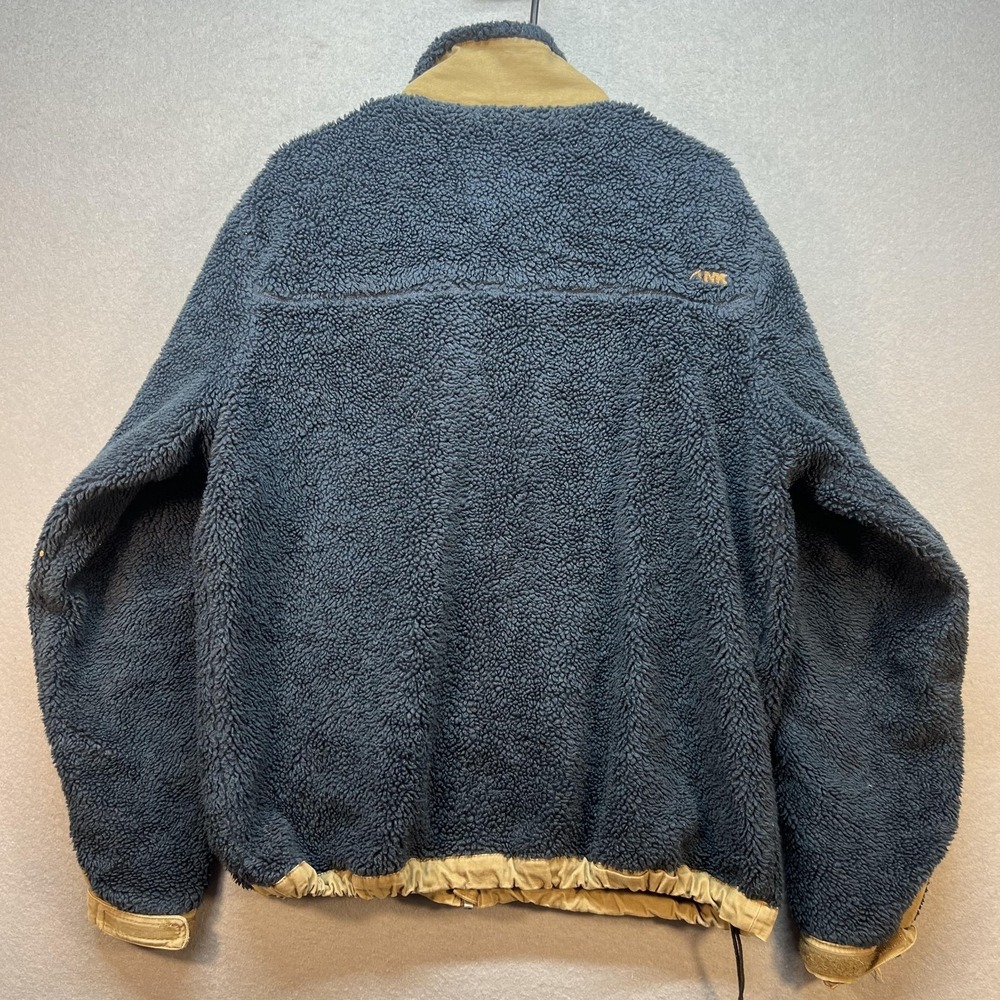 Mountain Khakis Fourteener Fleece Jacket Mens Large Blue Sherpa Lined Outdoor - Picture 5 of 13